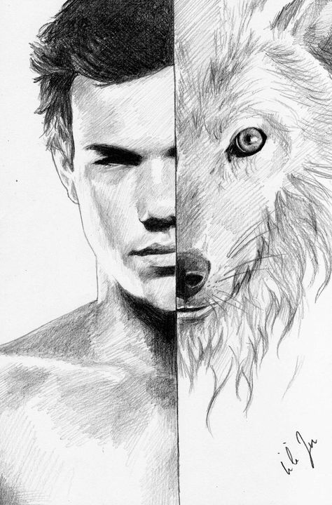 474x720 pencil drawing of jacob black from the twilight series coloring - Jacob Drawing