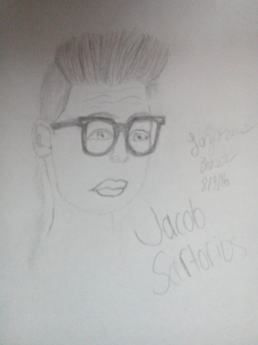 900x1200 lazarus baker on twitter i drew jacob sartorius hope you guys - Jacob Sartorius Drawing