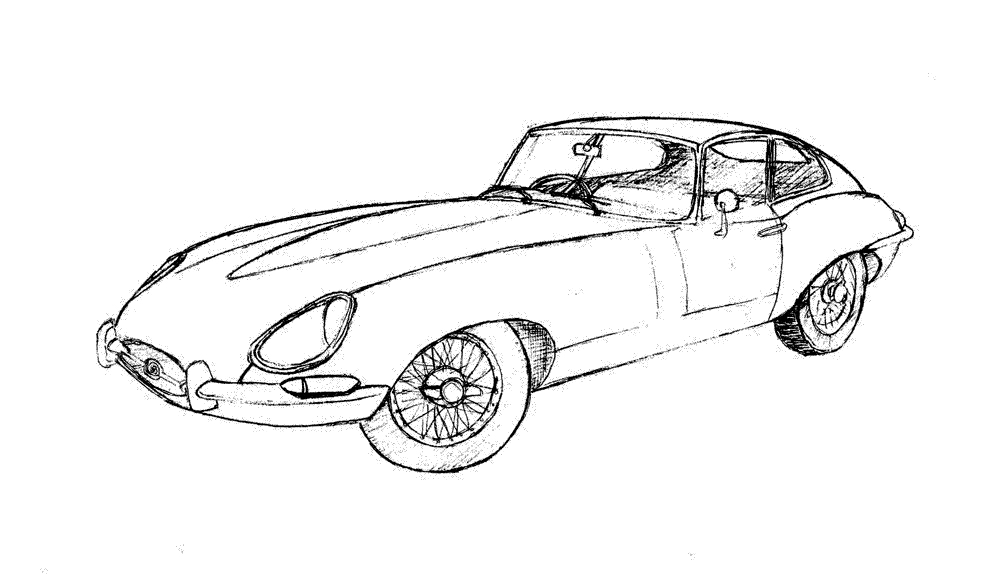  Jaguar  Car  Drawing  at PaintingValley com Explore 