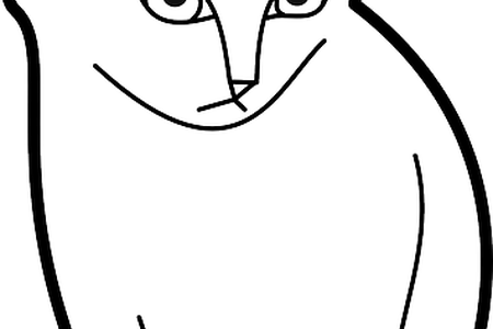 450x300 Drawing Jaguar Outline Frames Illustrations Hd Images - Jaguar Face Drawing