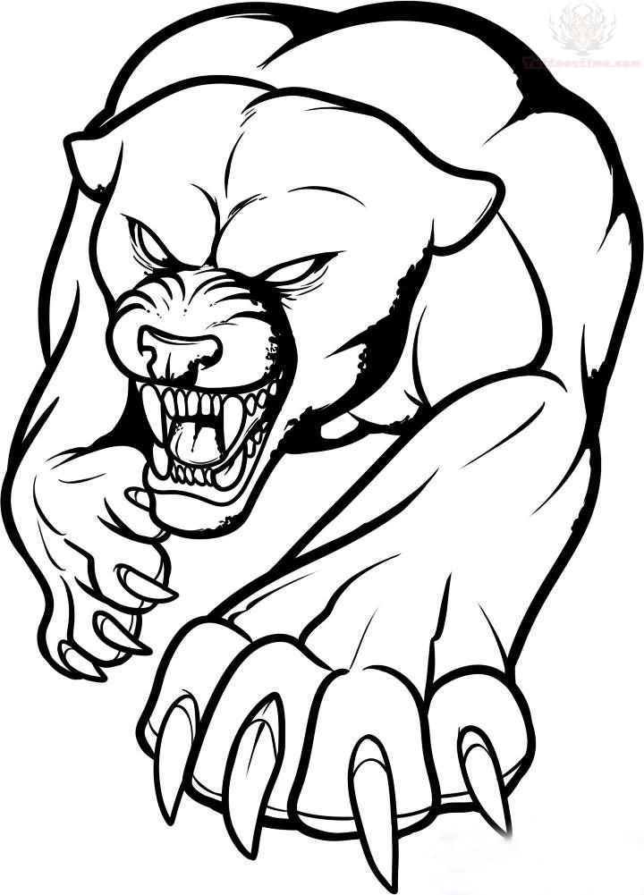720x1001 Jaguar Drawing Outline For Free Download - Jaguar Outline Drawing