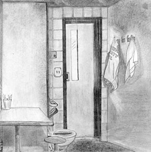 Jail Cell Drawing at PaintingValley.com | Explore collection of Jail ...