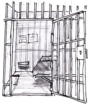 300x355 List Of Synonyms And Antonyms Of The Word Jail Cell Drawings - Jail Cell Drawing