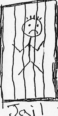 200x400 Lyle Menendez Jail Drawing - Jail Drawing