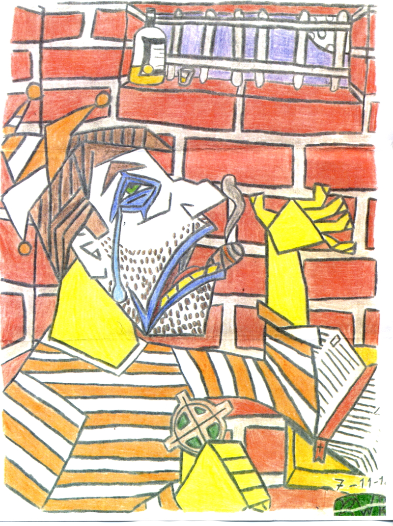 800x1072 What You Draw When You're In Prison For Murder - Jail Drawing