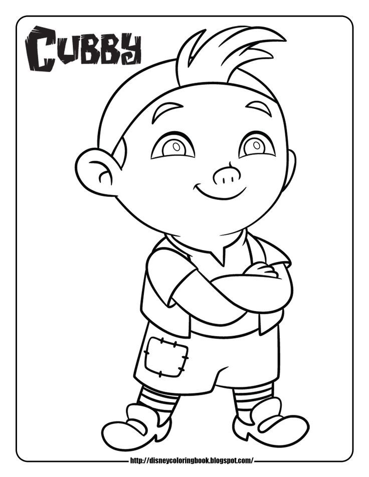 736x952 Pirate Drawing Baby For Free Download - Jake And The Neverland Pirates Drawing