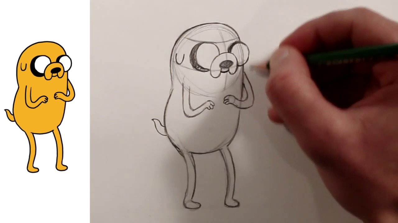 1280x720 how to draw jake the dog from adventure time - Jake The Dog Drawing