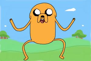 300x200 how to draw jake the dog - Jake The Dog Drawing