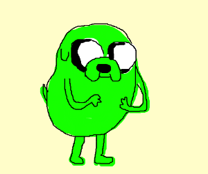 300x250 jake the dog drawing - Jake The Dog Drawing