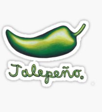 210x230 jalapeno drawing stickers redbubble - Jalapeno Drawing