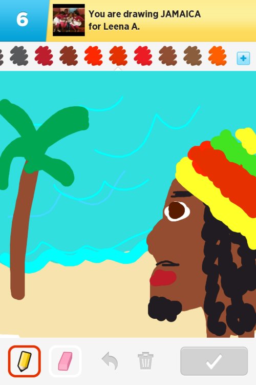 500x750 Jamaica Drawings - Jamaica Drawing