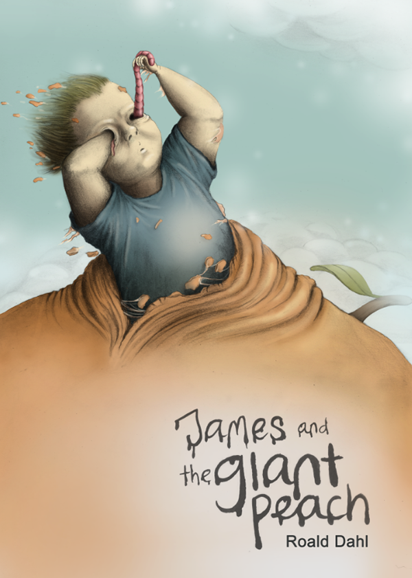 600x841 James And The Giant Peach On Behance - James And The Giant Peach Drawings