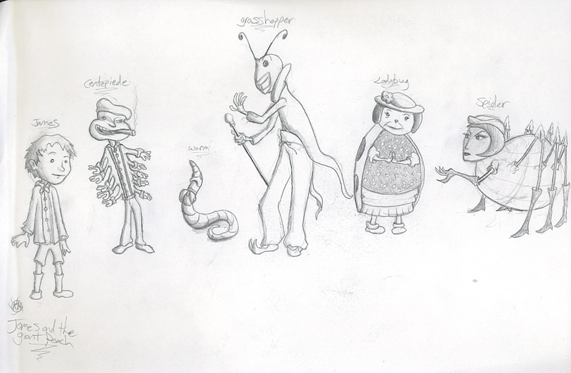 812x530 Grasshopper Drawing James And The Giant Peach For Free Download - James And The Giant Peach Drawings