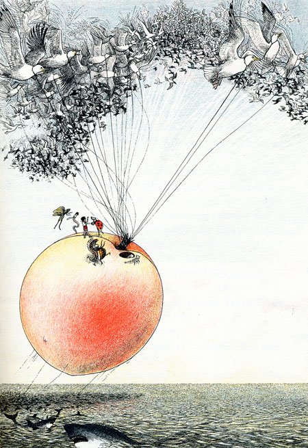 450x655 rate the cover james and the giant peach written word - James And The Giant Peach Drawings