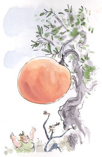 341x522 james and the giant peach quentin blake - James And The Giant Peach Drawings