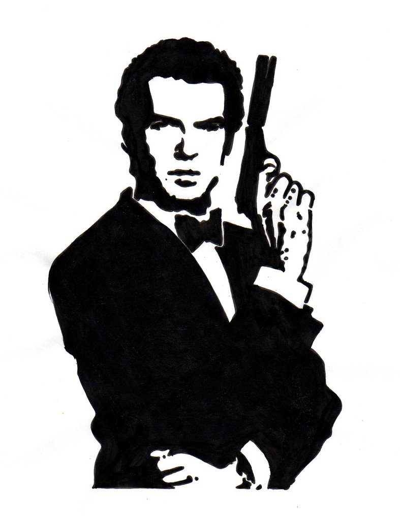 James Bond Drawing at Explore collection of James