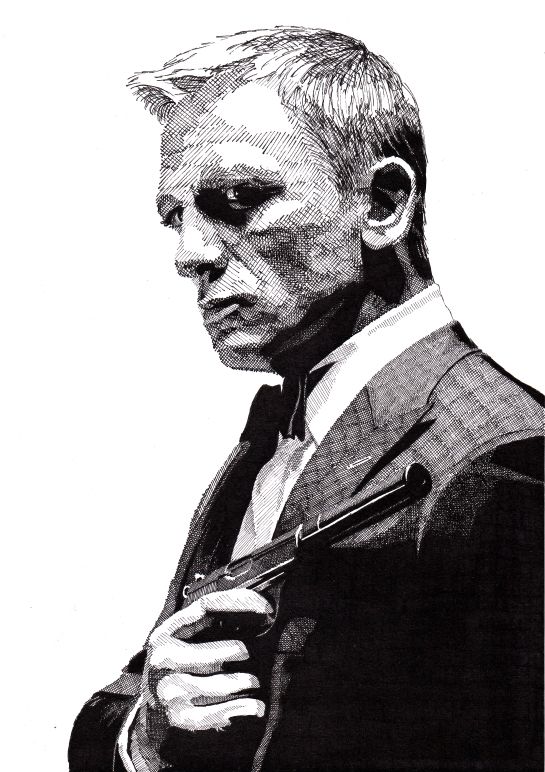 James Bond Drawing at Explore collection of James