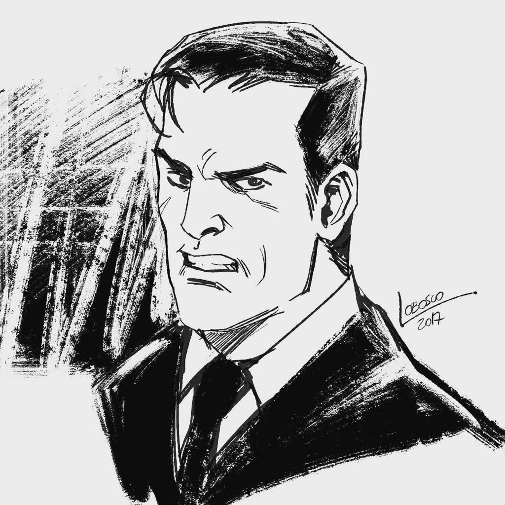 1024x1024 rapha lobosco on twitter james bond - James Bond Drawing