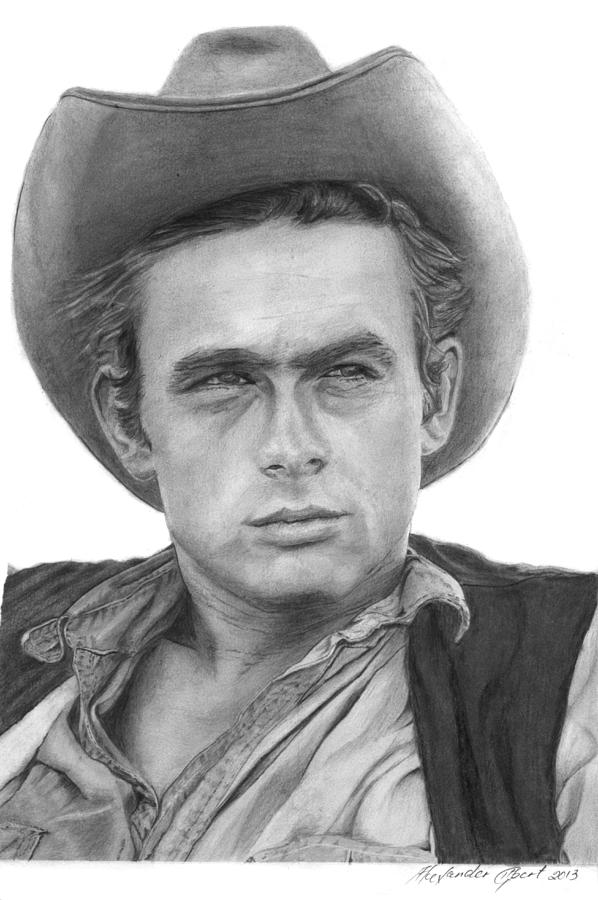 598x900 James Dean - James Dean Drawing