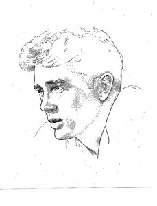 229x300 James Dean Drawing - James Dean Drawing