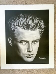 225x300 James Dean Print Of Charcoal Drawing - James Dean Drawing