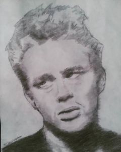 240x300 James Dean Pencil Drawing Ebay - James Dean Drawing