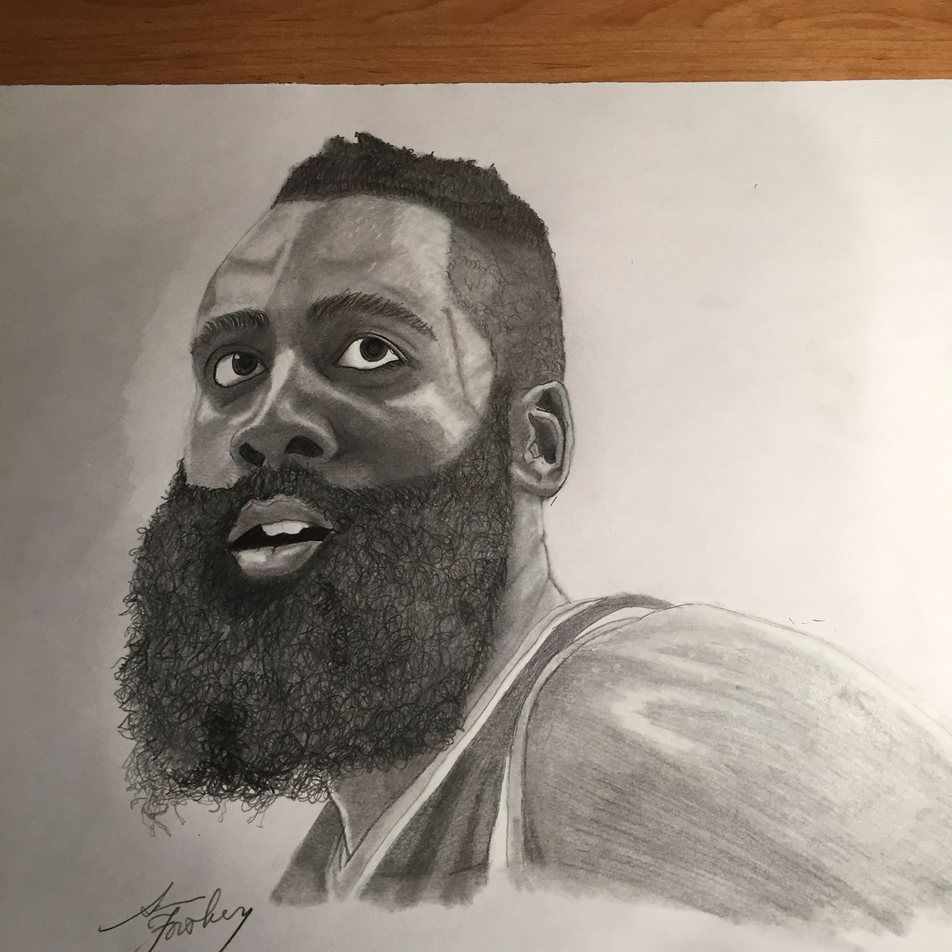 1334x1334 james harden athlete drawings drawings, beard gang, james harden - James Harden Drawing