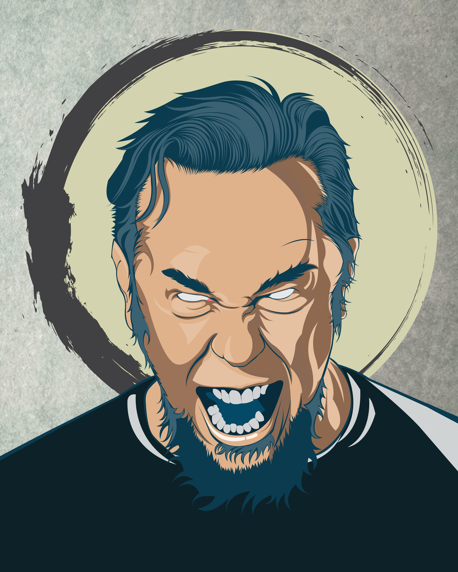 1920x2393 Ronald Gevero - James Hetfield Drawing