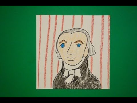 480x360 Let's Draw President James Madison! - James Madison Drawing