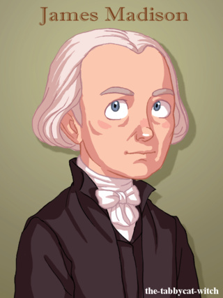 320x427 Yes, President's Day Was Yesterday And I've Drawn Madison Before - James Madison Drawing