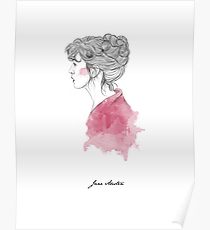 210x230 Jane Austen Drawing Posters Redbubble - Jane Austen Drawing