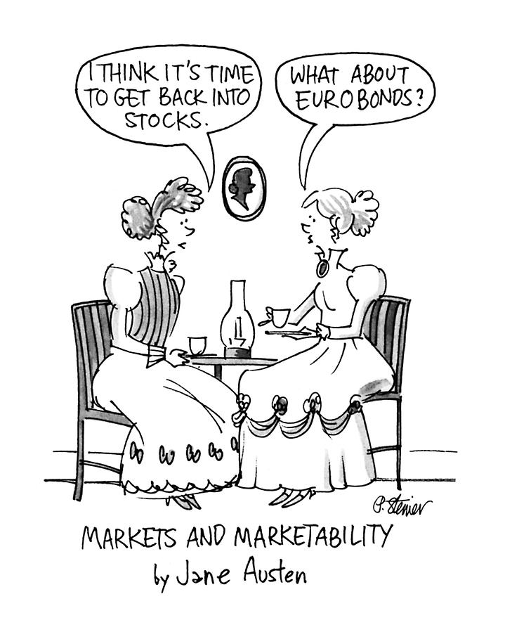 719x899 Markets And Marketability - Jane Austen Drawing