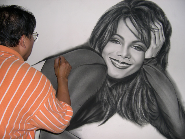 640x480 Janet Jackson Bounsay Pipathsouk - Janet Jackson Drawing