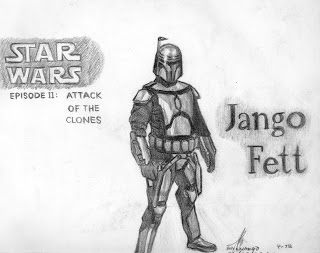 320x253 jango fett drawing - Jango Fett Drawing