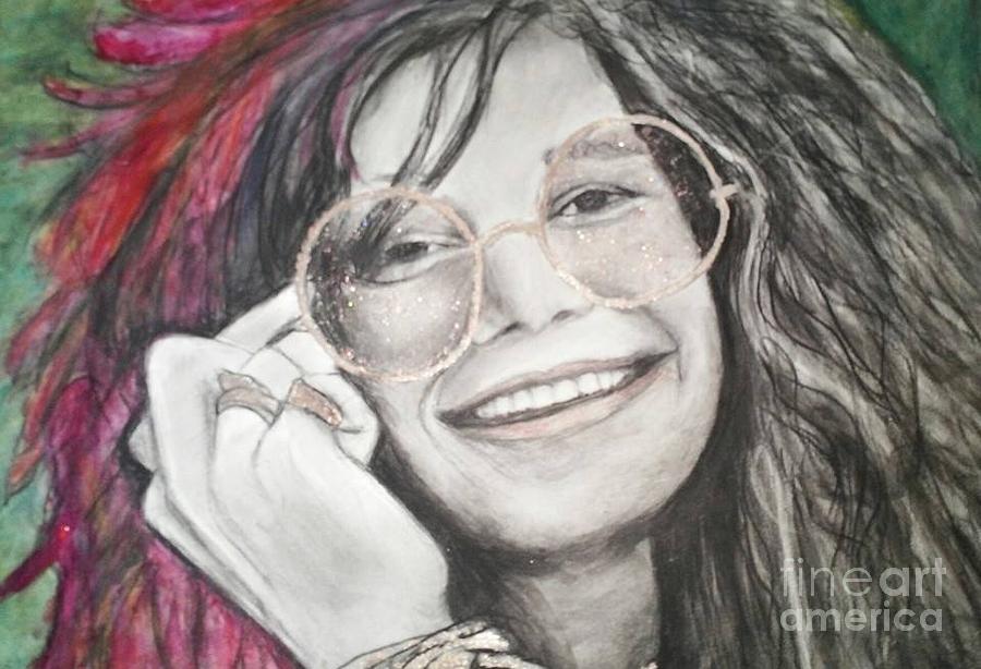 900x614 Janis Joplin Drawing - Janis Joplin Drawing