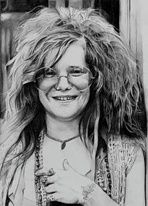 215x300 Janis Joplin Drawings Fine Art America - Janis Joplin Drawing
