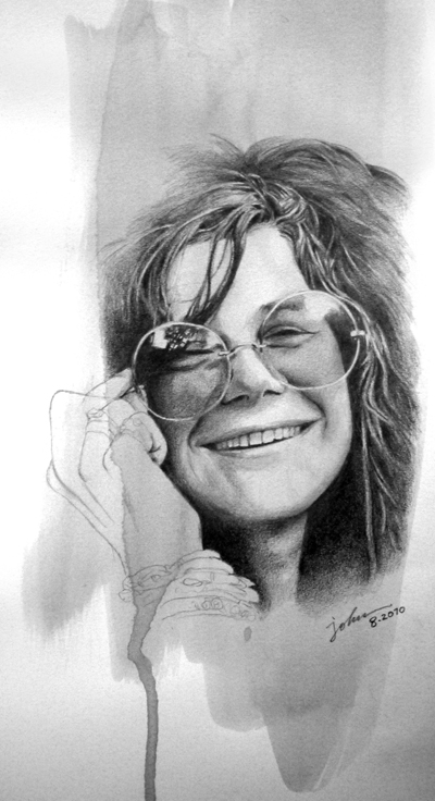 400x736 drawing stuffs janis joplin monsterink - Janis Joplin Drawing