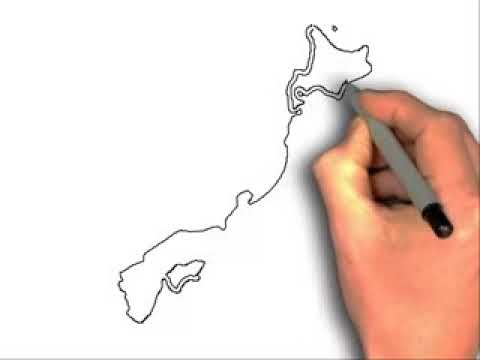 480x360 how to draw japan map step - Japan Map Drawing