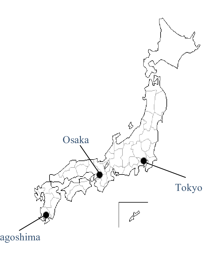 761x888 map of japan download scientific diagram - Japan Map Drawing