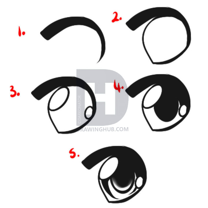 720x720 How To Draw Japanese Anime, Step - Japanese Anime Drawings