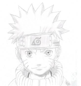 331x350 How To Draw Naruto, Step - Japanese Anime Drawings