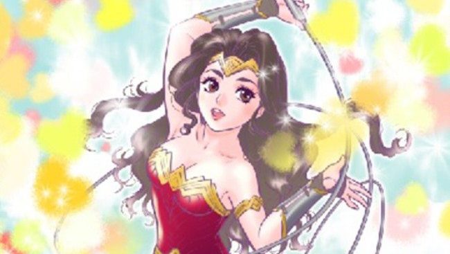 650x367 Japanese Artists Draw Anime Style Wonder Woman Fanart Asiancrush - Japanese Anime Drawings