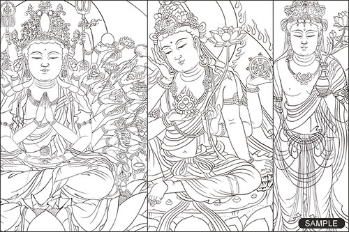 500x333 Iver Photos - Japanese Buddha Drawing
