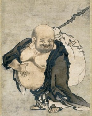 300x380 Who Is The Laughing Buddha Zen's Artistic Heritage Huffpost - Japanese Buddha Drawing