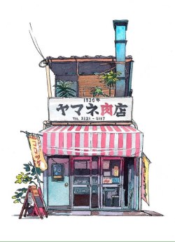 250x346 Japanese Building Tumblr - Japanese Building Drawing