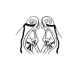 300x261 Japanese Anime Drawings Fine Art America - Japanese Cartoon Drawing