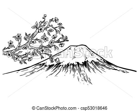 450x357 Huge Collection Of 'japanese Cherry Blossom Drawing Black - Japanese Cherry Blossom Drawing Black And White