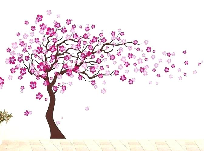 672x500 japanese blossom tree japanese blossom tree drawing home design - Japanese Cherry Blossom Tree Drawing