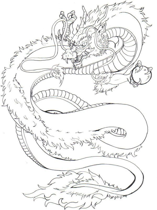 600x804 excellent dragon dragons tattoos, dragon and dragon art - Japanese Dragon Tattoo Drawing