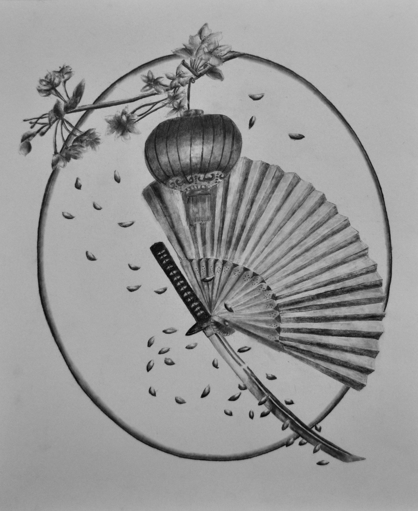 1400x1709 Art Portfolio Drawings - Japanese Drawings